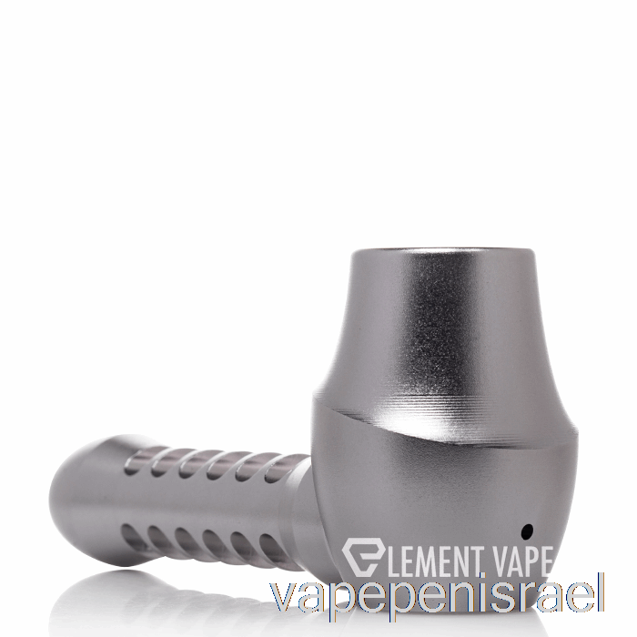 חד פעמי Vape Israel Cheech זכוכית מתכת עטופה כפית יד צינור אפור
